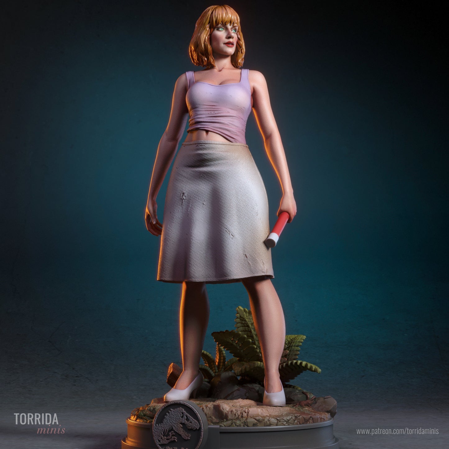 Claire Dearing Sculpture (75mm to 500mm) - Unassembled/Unpainted/3D Print