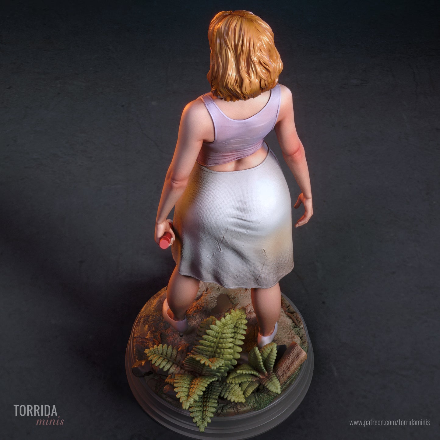 Claire Dearing Sculpture (75mm to 500mm) - Unassembled/Unpainted/3D Print