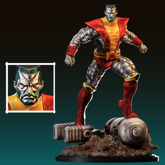 X-men's Colossus (40mm - 75mm) TTRPG - Wargaming - MCP - 3D Print
