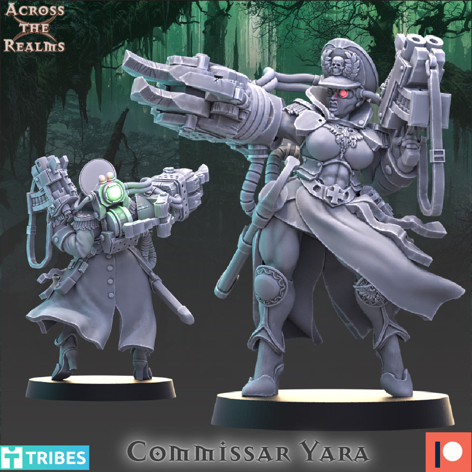 Commissar Yara - TTRPG - Wargaming - Grimdark