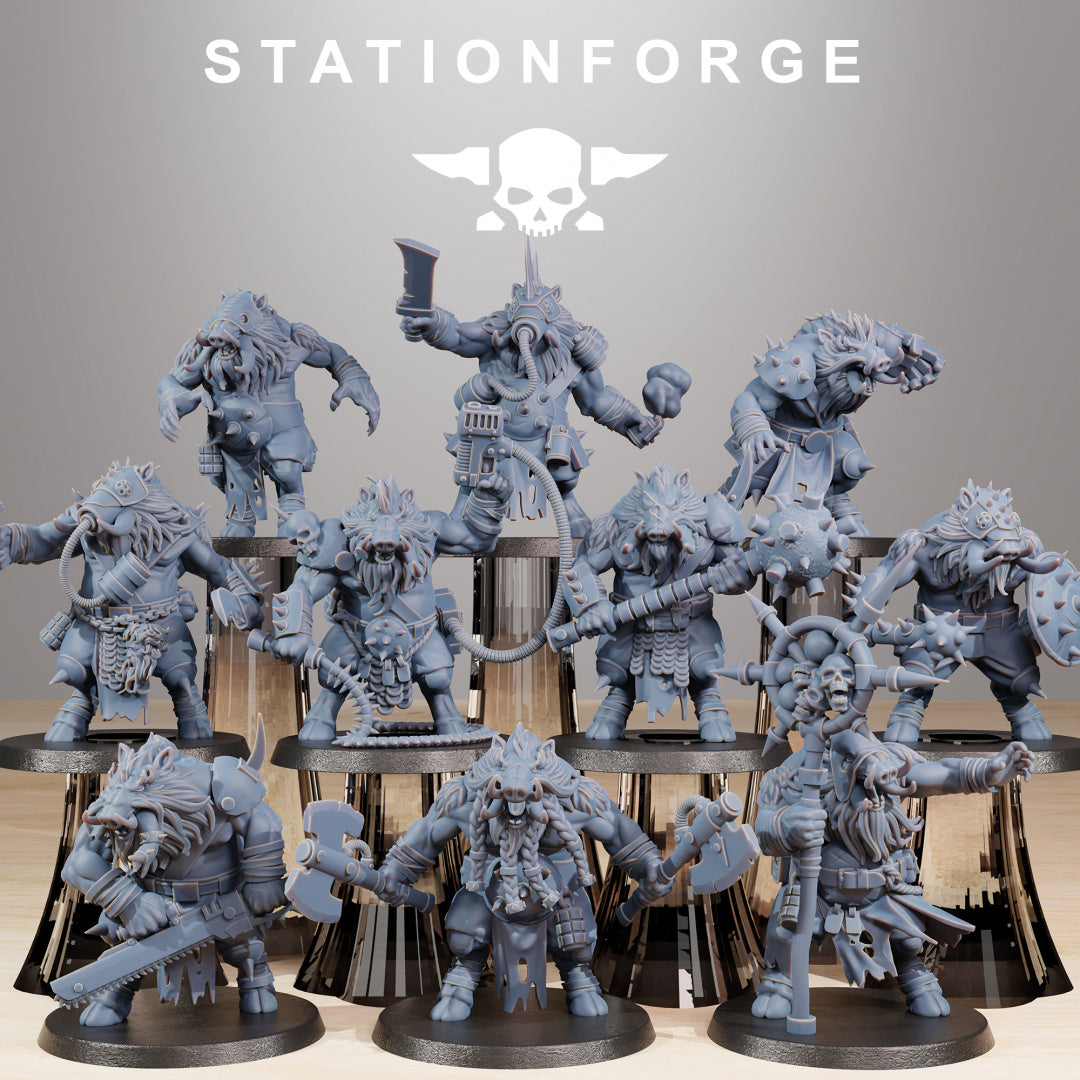 Corrupted Beasts - Compatible with Warhammer 40K - by Station Forge ...