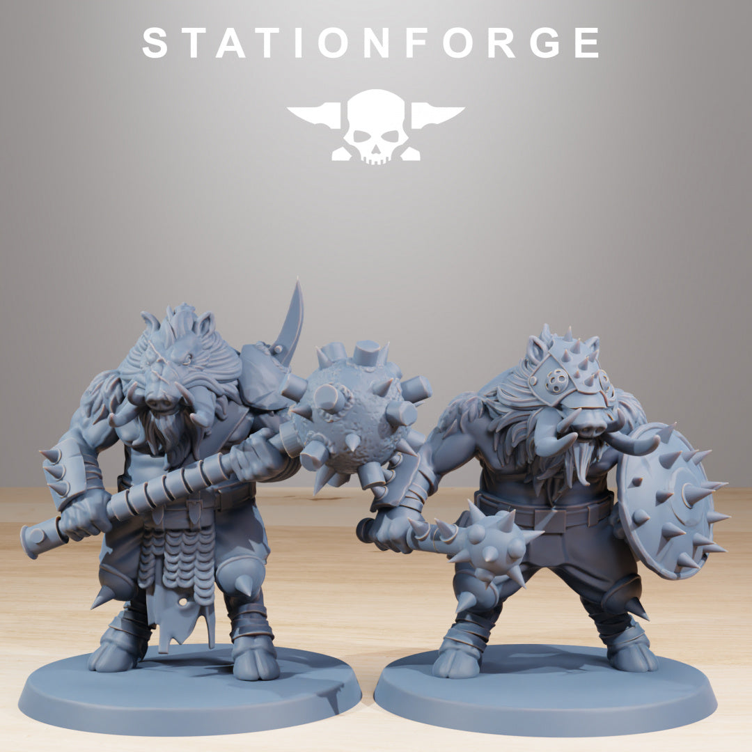 Corrupted Beasts - Compatible with Warhammer 40K - by Station Forge - Tabletop RPG Miniature - Roleplaying 3D Printed Fantasy Mini