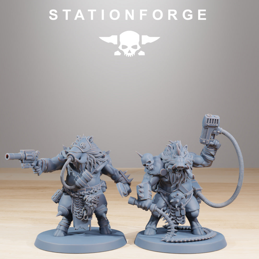 Corrupted Beasts - Compatible with Warhammer 40K - by Station Forge - Tabletop RPG Miniature - Roleplaying 3D Printed Fantasy Mini