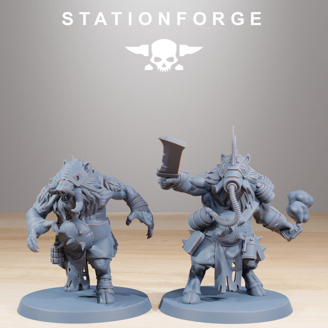 Corrupted Beasts - Compatible with Warhammer 40K - by Station Forge - Tabletop RPG Miniature - Roleplaying 3D Printed Fantasy Mini