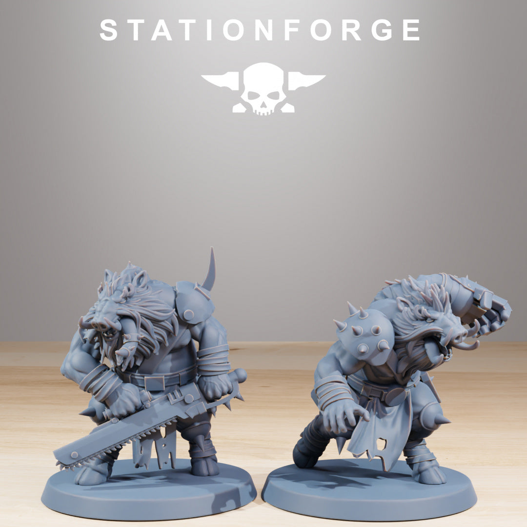 Corrupted Beasts - Compatible with Warhammer 40K - by Station Forge - Tabletop RPG Miniature - Roleplaying 3D Printed Fantasy Mini