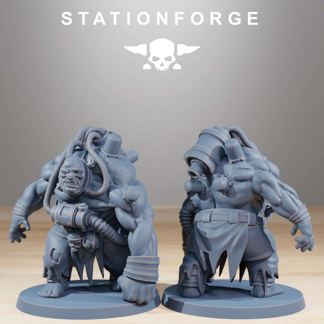 Corrupted Guard Nomads - Compatible with Warhammer 40K - by Station Forge - Tabletop RPG Miniature - Roleplaying 3D Printed Fantasy Mini