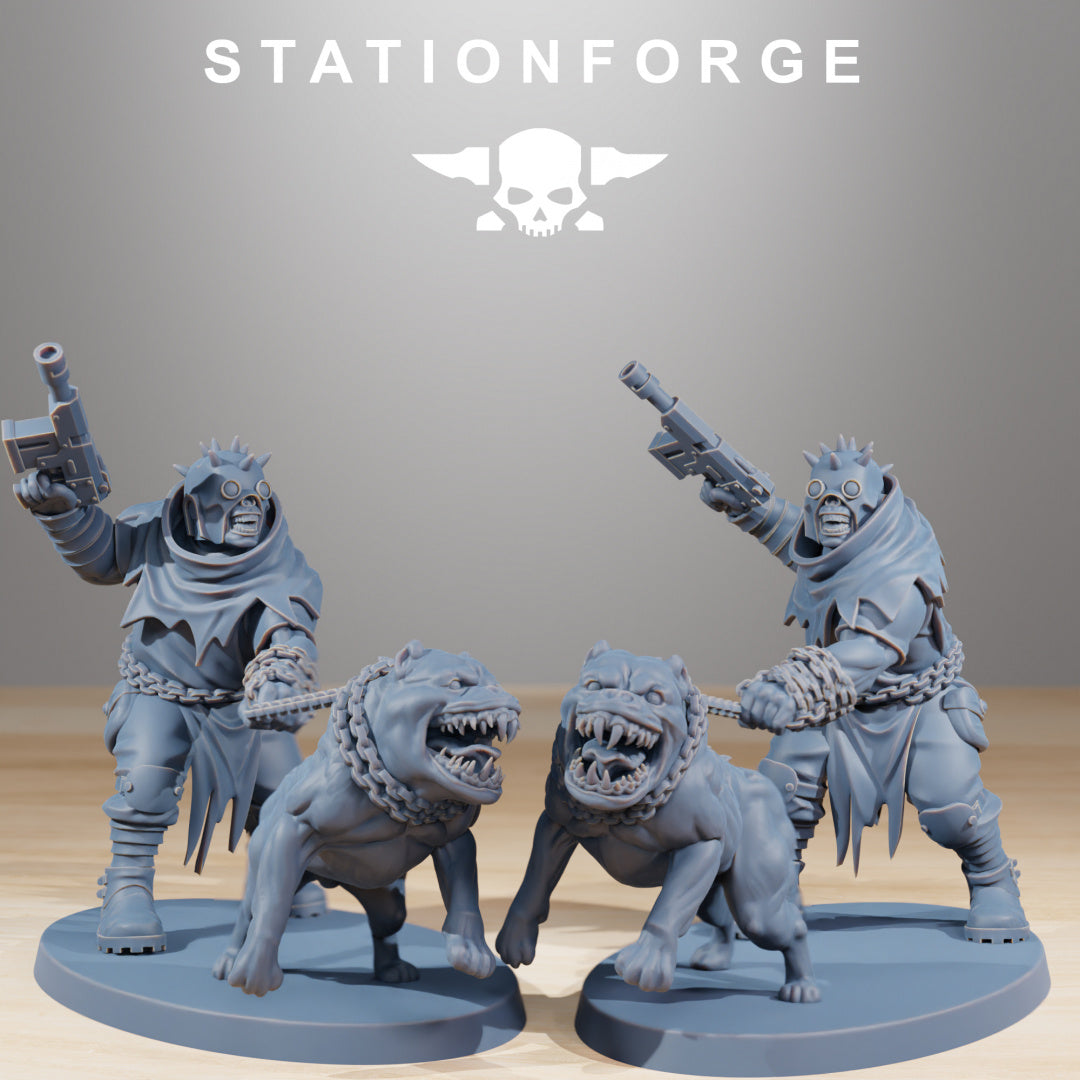 Corrupted Guard Nomads - Compatible with Warhammer 40K - by Station Forge - Tabletop RPG Miniature - Roleplaying 3D Printed Fantasy Mini