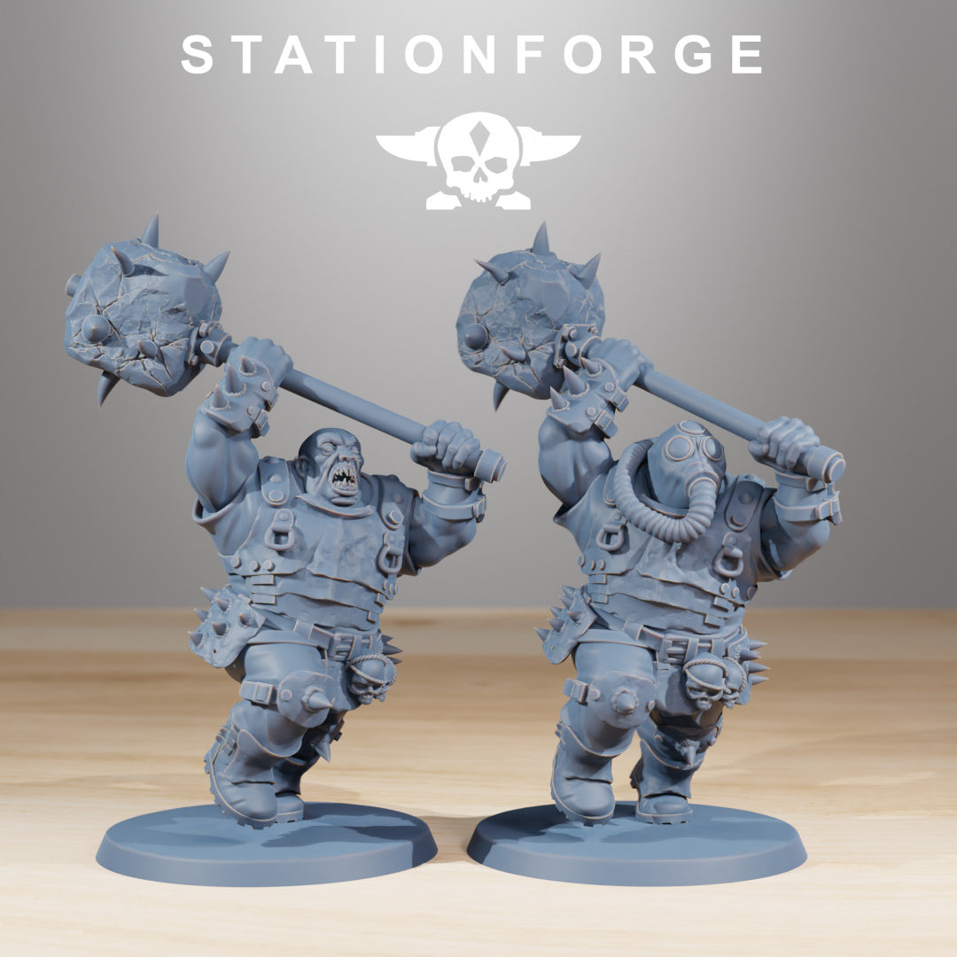 Corrupted Guard The Forsaken - Compatible with Warhammer 40K - by Station Forge - Tabletop RPG Miniature - Roleplaying 3D Printed Fantasy Mini