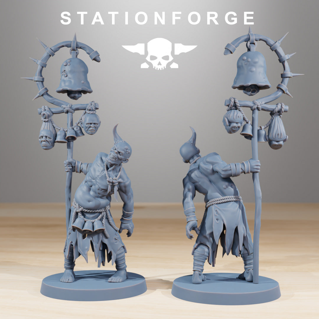 Corrupted Guard Walkers - Compatible with Warhammer 40K - by Station Forge - Tabletop RPG Miniature - Roleplaying 3D Printed Fantasy Mini