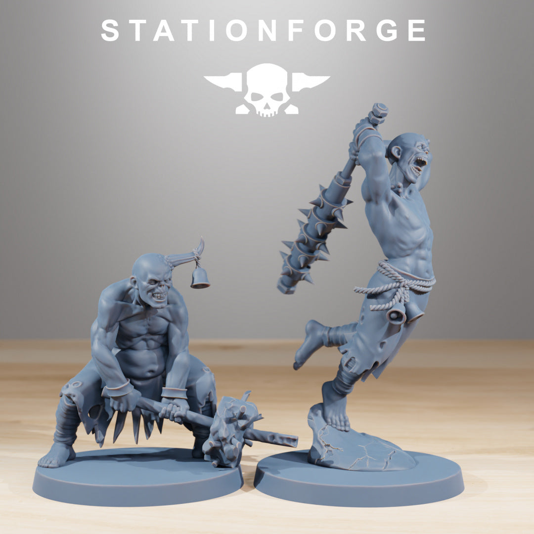 Corrupted Guard Walkers - Compatible with Warhammer 40K - by Station Forge - Tabletop RPG Miniature - Roleplaying 3D Printed Fantasy Mini