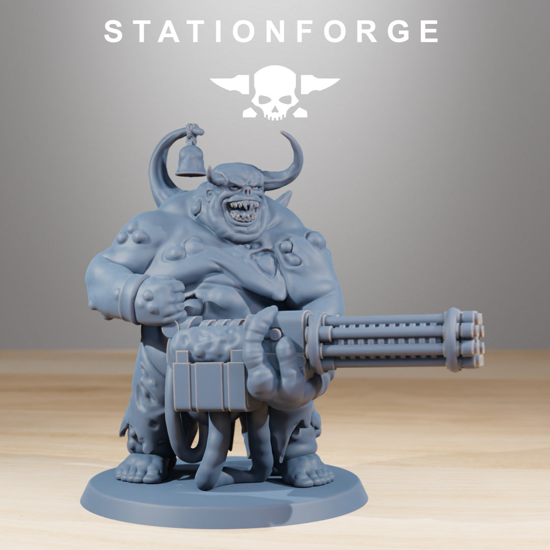 Corrupted Guard Walkers - Compatible with Warhammer 40K - by Station Forge - Tabletop RPG Miniature - Roleplaying 3D Printed Fantasy Mini