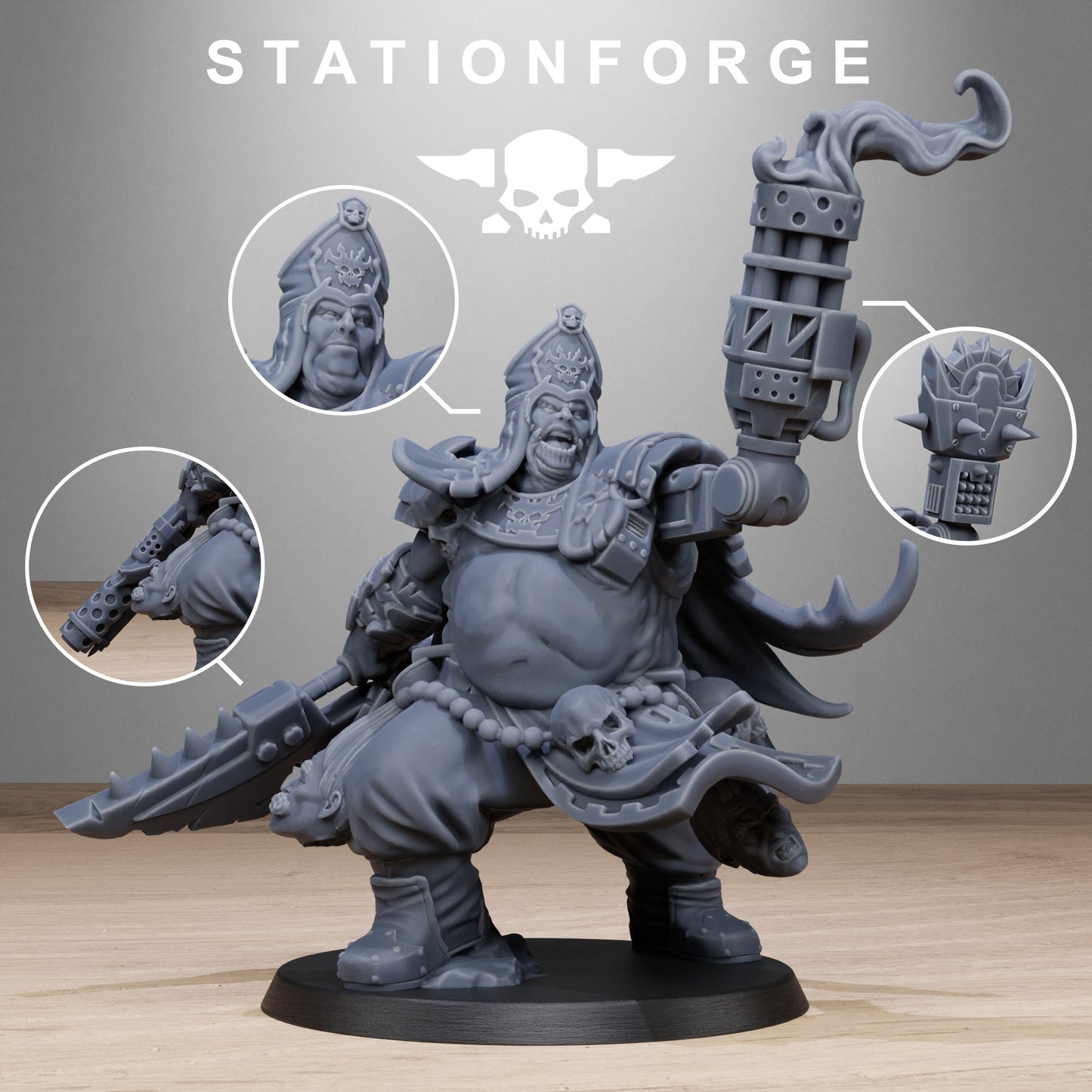 Corrupted Guard - Unholy Priest - by Station Forge - TTRPG - Wargaming -  Grimdark