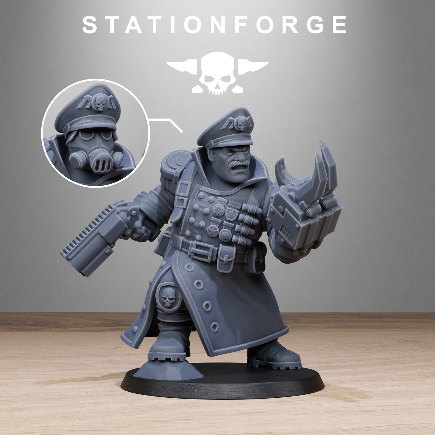 FreeGuard Mutant Officer - TTRPG - Wargaming - Grimdark