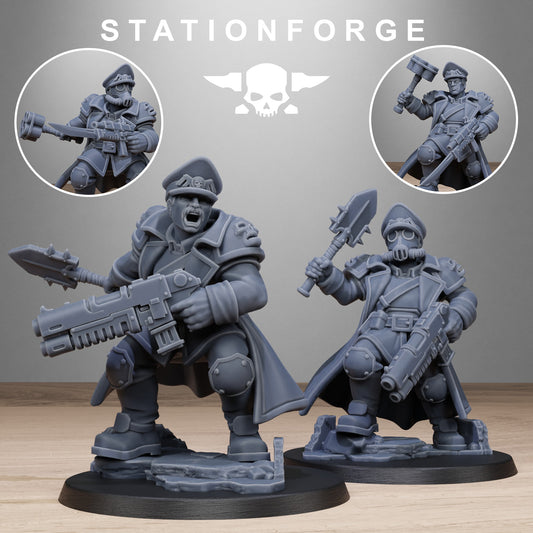 GrimGuard Lieutenant (x2) - TTRPG - Wargaming - Grimdark