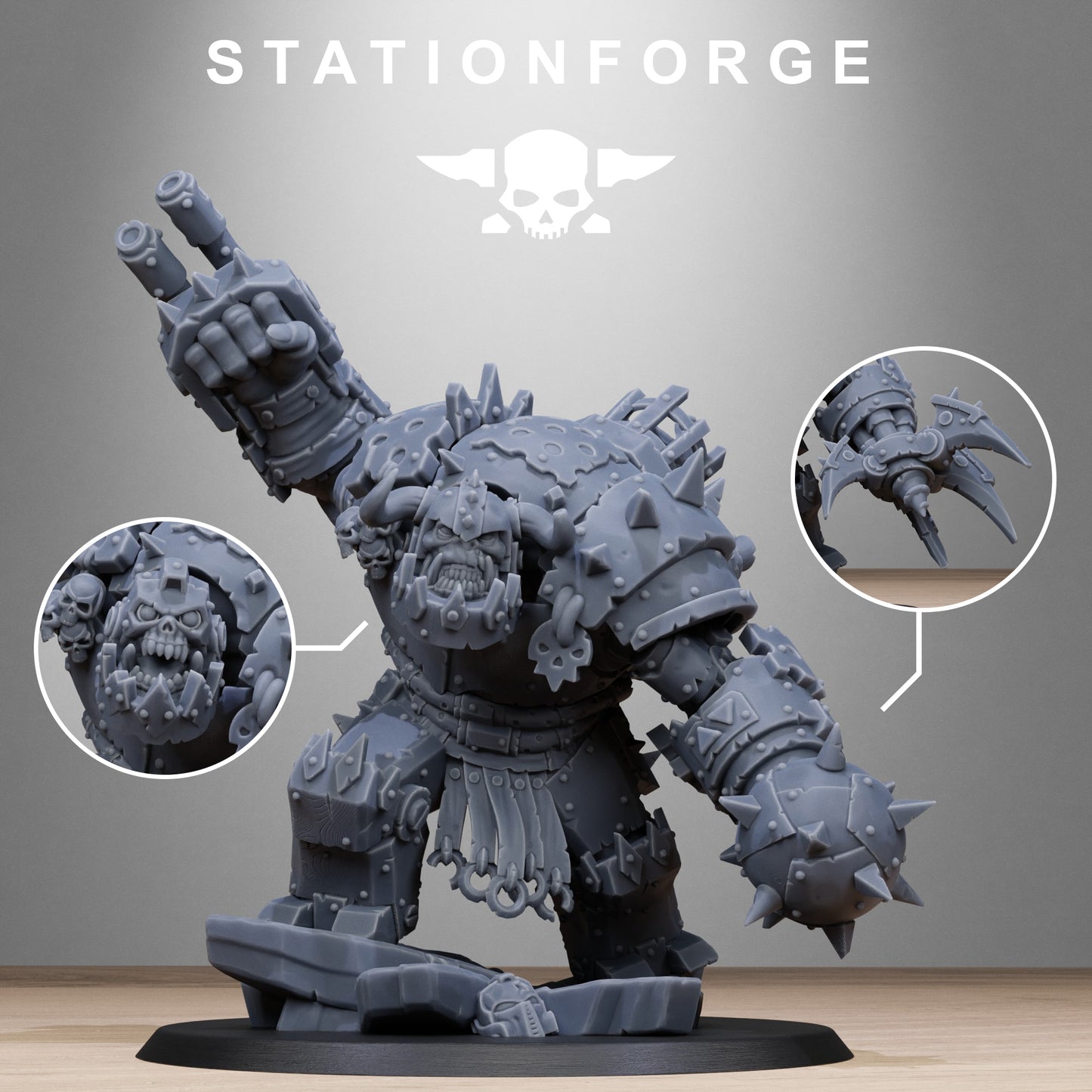Orkaz Metjaw Boss - TTRPG - Wargaming - Grimdark
