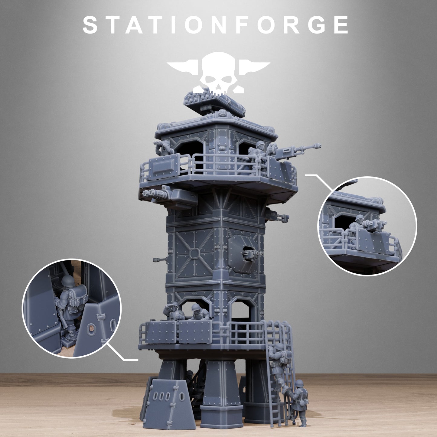 FreeGuard Tower Guard - TTRPG - Wargaming - Grimdark