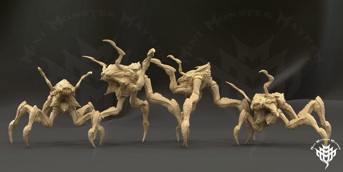 Crazed Arthro - Alien Bug - by Mini Monster Mayhem- Tabletop RPG Miniature - Roleplaying 3D Printed Fantasy Mini