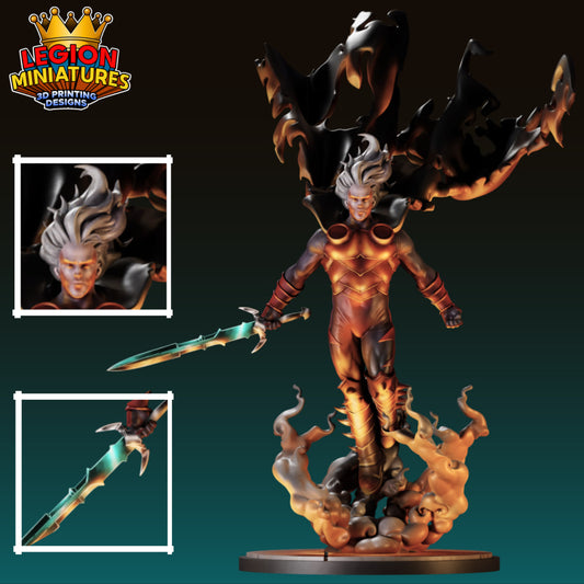 Crimson Lord(40mm - 75mm) TTRPG - Wargaming - MCP