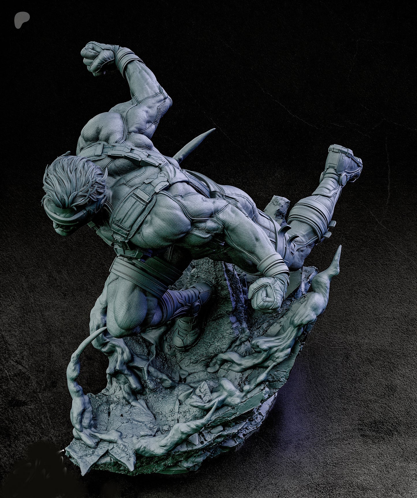 Cyclops Sculpture(75mm to 500mm) - Unassembled/Unpainted/3D Print