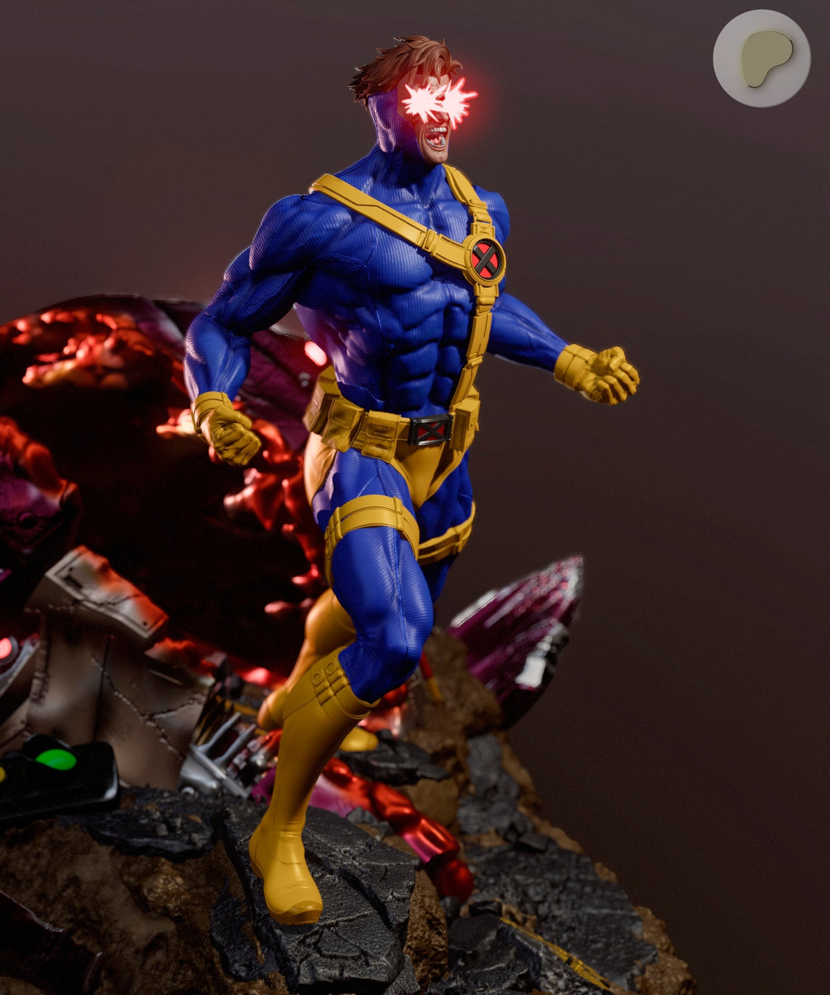Cyclops Sculpture (75mm to 500mm) - Unassembled/Unpainted/3D Print