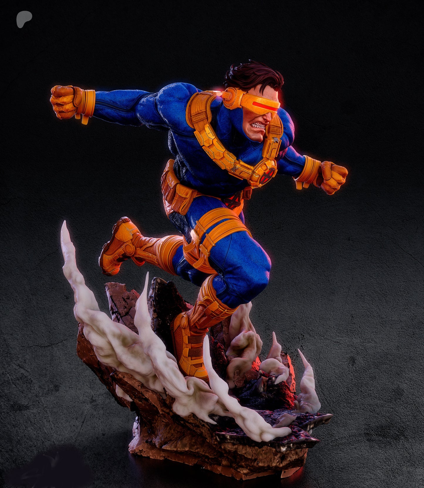 Cyclops Sculpture(75mm to 500mm) - Unassembled/Unpainted/3D Print