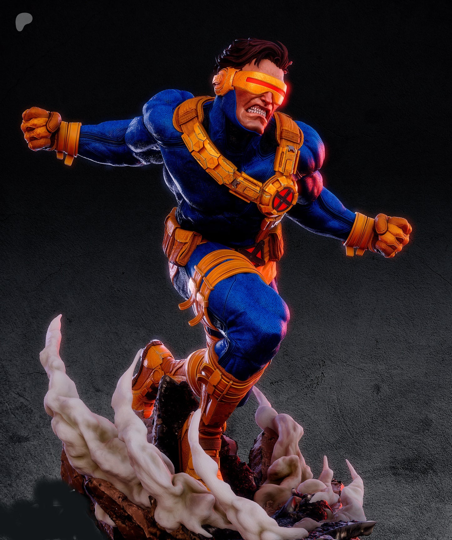 Cyclops Sculpture(75mm to 500mm) - Unassembled/Unpainted/3D Print