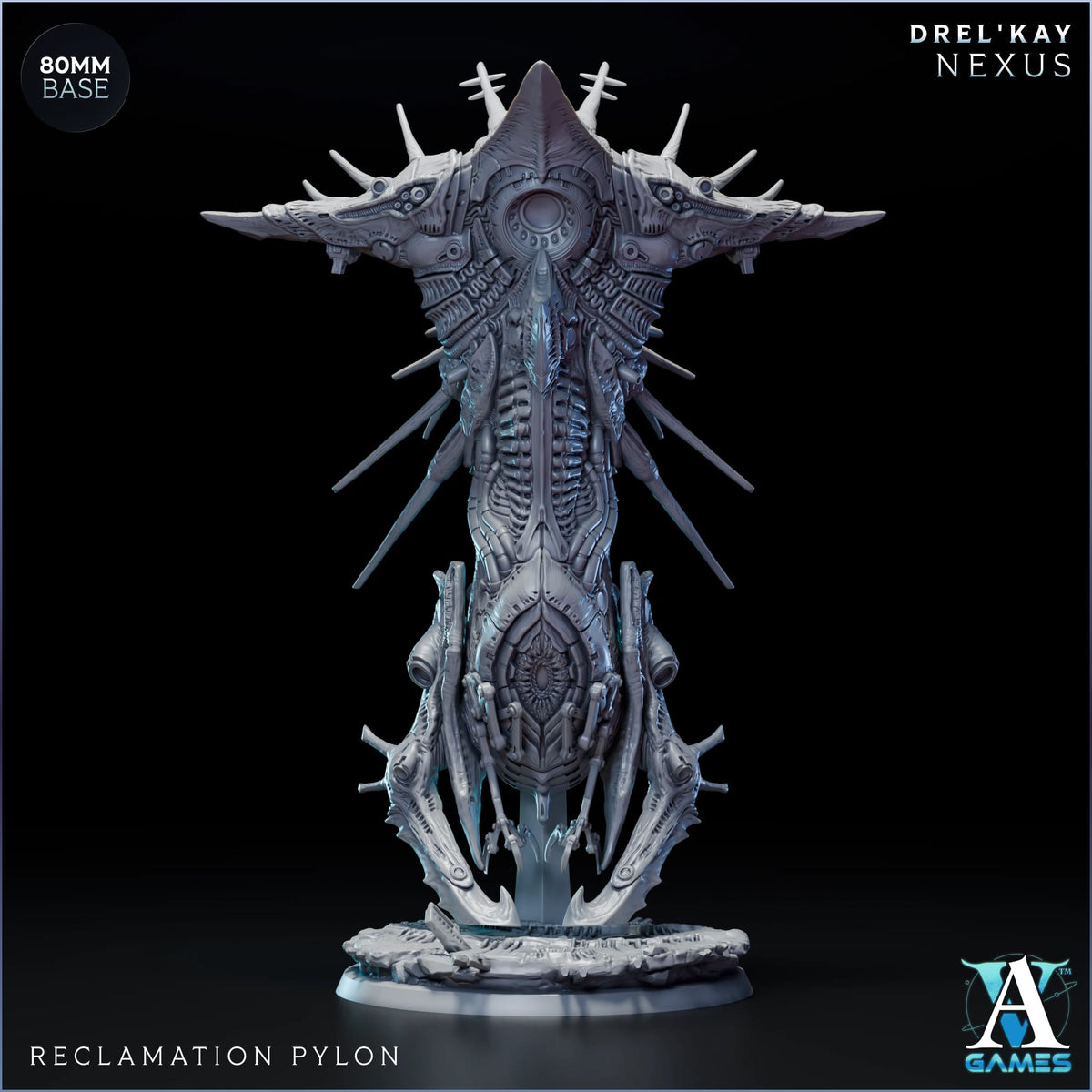 Reclamation Pylon - Drel'Kay Nexus - TTRPG - Wargaming - Grimdark