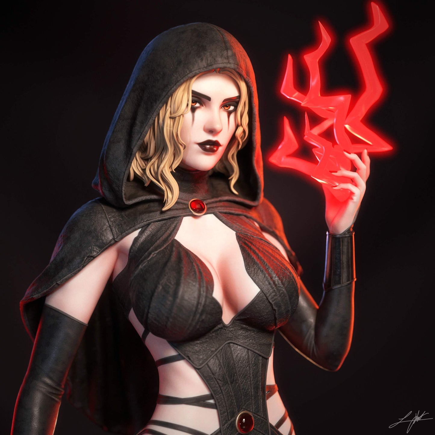 Darth Zannah Sculpture (75mm to 500mm) - Unassembled/Unpainted/3D Print