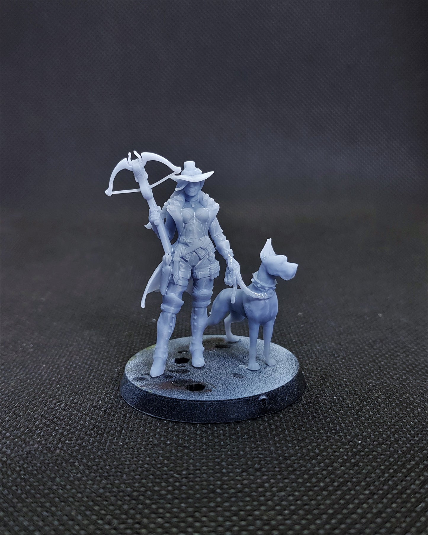 Vampire Hunter - Dana - Dungeons and Dragons - by Great Grimiore- Tabletop RPG Miniature - Roleplaying 3D Printed Fantasy Mini