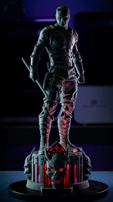 Daredevil Sculpture (75mm to 500mm) - Unassembled/Unpainted/3D Print