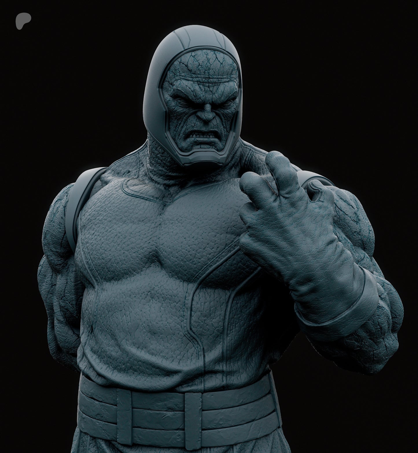 Darkseid Sculpture (75mm to 500mm) - Unassembled/Unpainted/3D Print