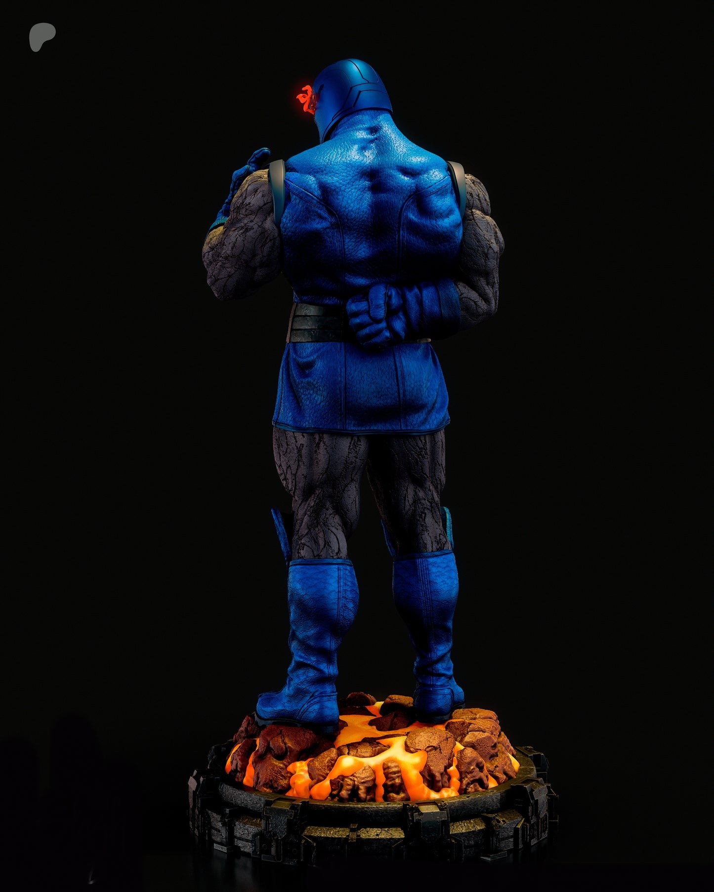 Darkseid Sculpture (75mm to 500mm) - Unassembled/Unpainted/3D Print