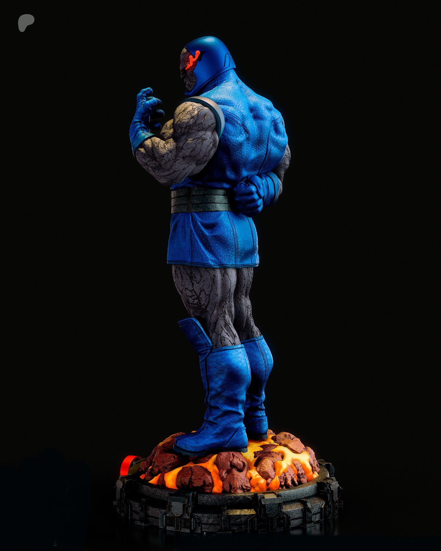 Darkseid Sculpture (75mm to 500mm) - Unassembled/Unpainted/3D Print
