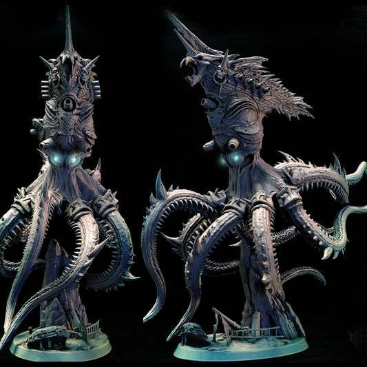 Devious Kraken - by Mini Monster Mayhem- Tabletop RPG Miniature - Roleplaying 3D Printed Fantasy Mini