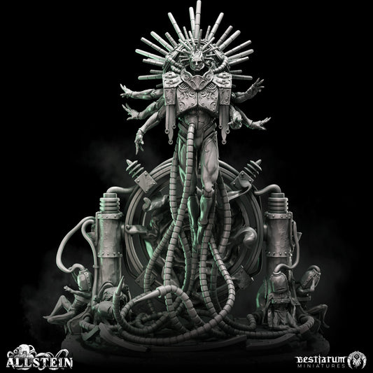 Divine Machine - The Mechanical God- by Bestiarium Miniatures- Tabletop RPG Miniature - Roleplaying 3D Printed Fantasy Mini