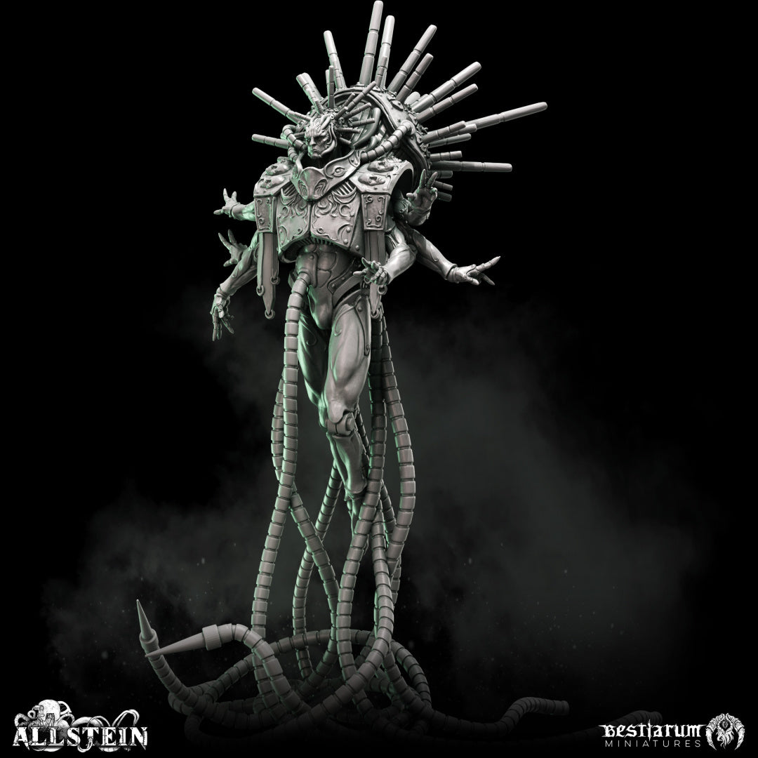 Divine Machine - The Mechanical God- by Bestiarium Miniatures- Tabletop RPG Miniature - Roleplaying 3D Printed Fantasy Mini