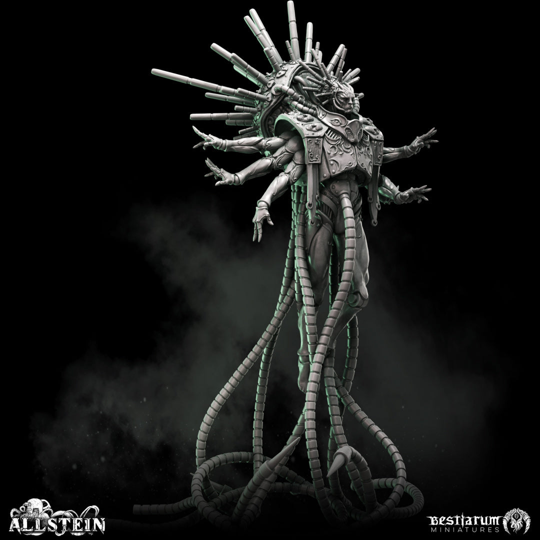 Divine Machine - The Mechanical God- by Bestiarium Miniatures- Tabletop RPG Miniature - Roleplaying 3D Printed Fantasy Mini