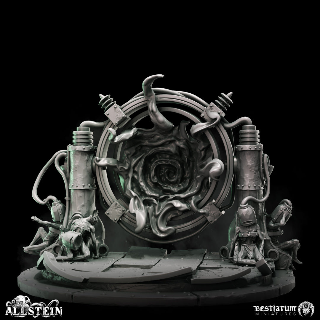 Divine Machine - The Mechanical God- by Bestiarium Miniatures- Tabletop RPG Miniature - Roleplaying 3D Printed Fantasy Mini