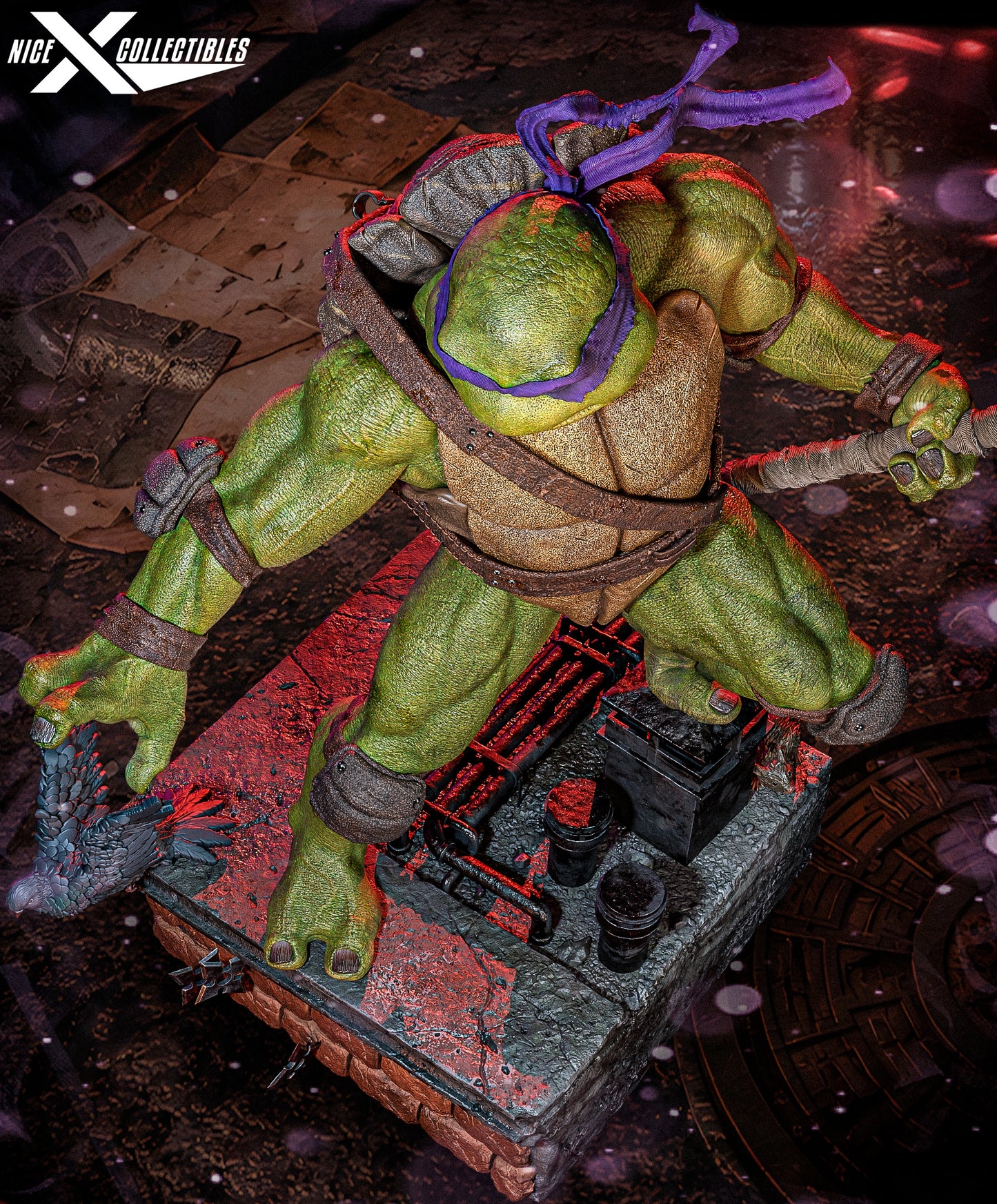Donatello Sculpture (75mm to 500mm) - Unassembled/Unpainted/3D Print