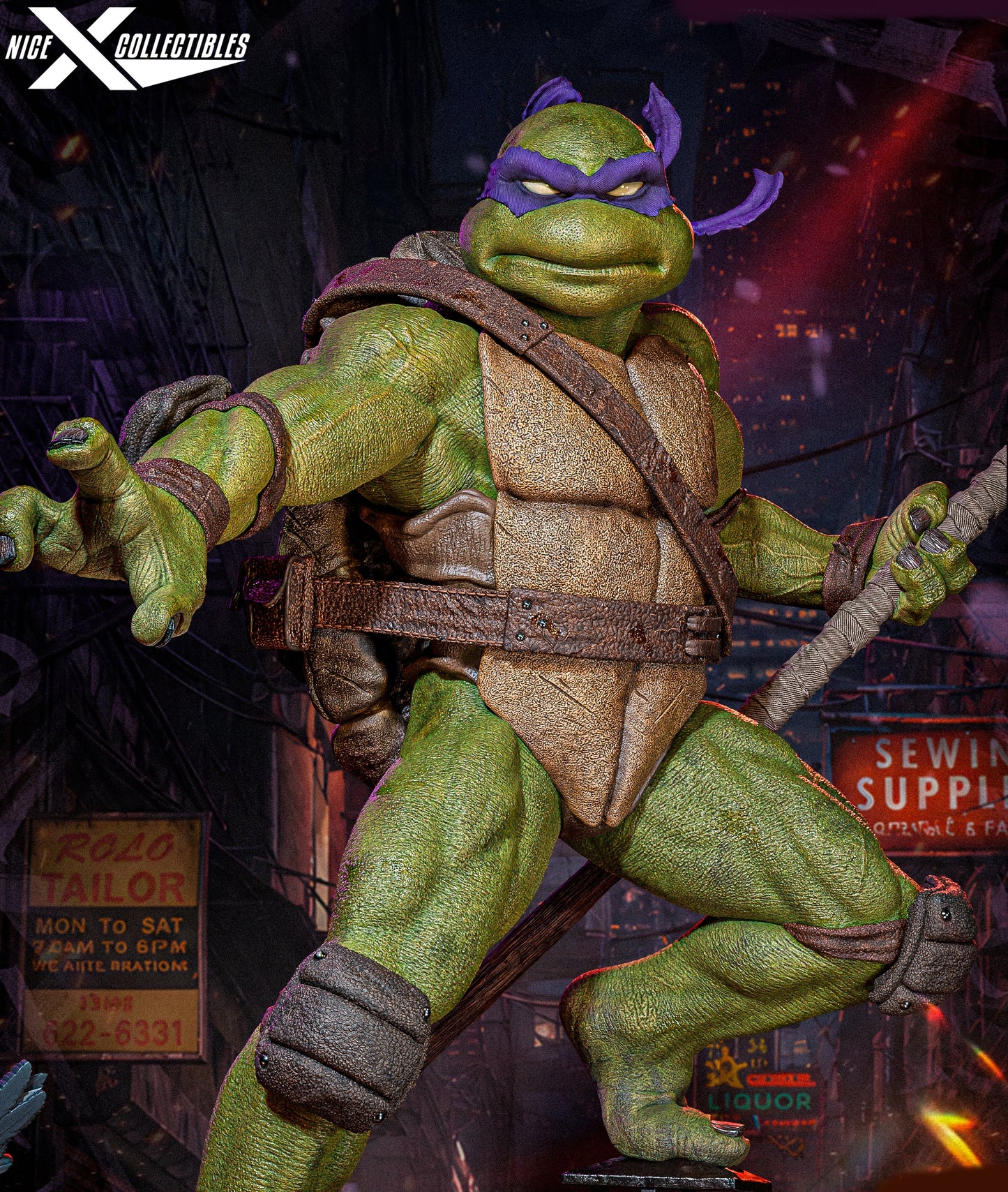 Donatello Sculpture (75mm to 500mm) - Unassembled/Unpainted/3D Print