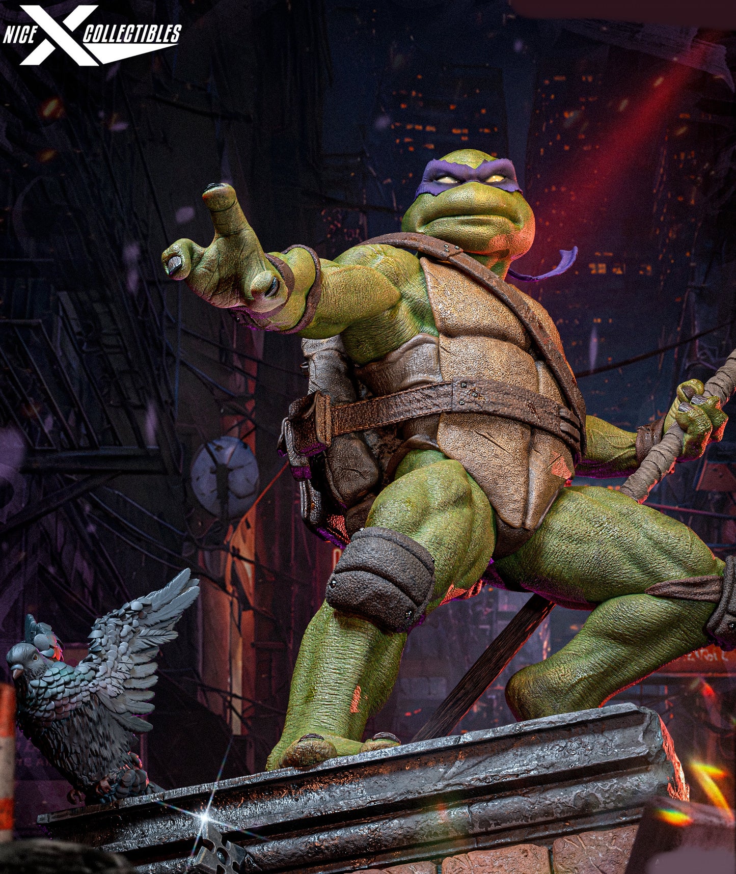 Donatello Sculpture (75mm to 500mm) - Unassembled/Unpainted/3D Print