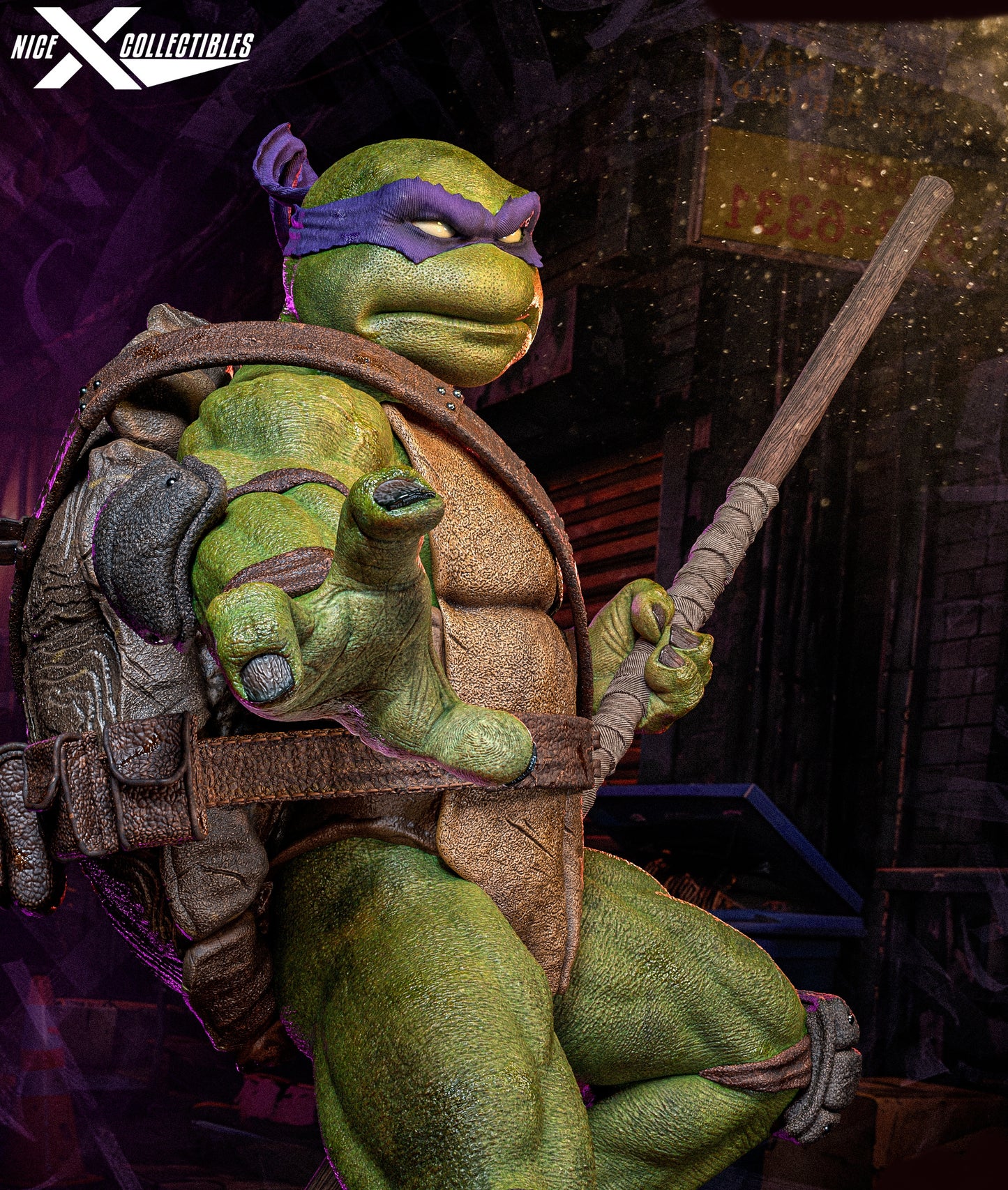 Donatello Sculpture (75mm to 500mm) - Unassembled/Unpainted/3D Print