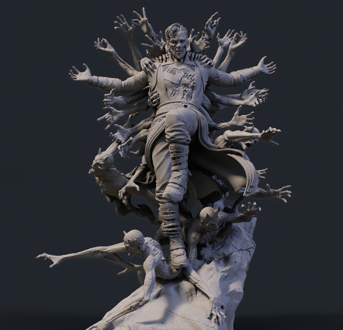 Dr. Strange - Multiverse of Madness - Marvel Universe - by Sanix - Tabletop RPG Miniature - Roleplaying 3D Printed Fantasy Mini