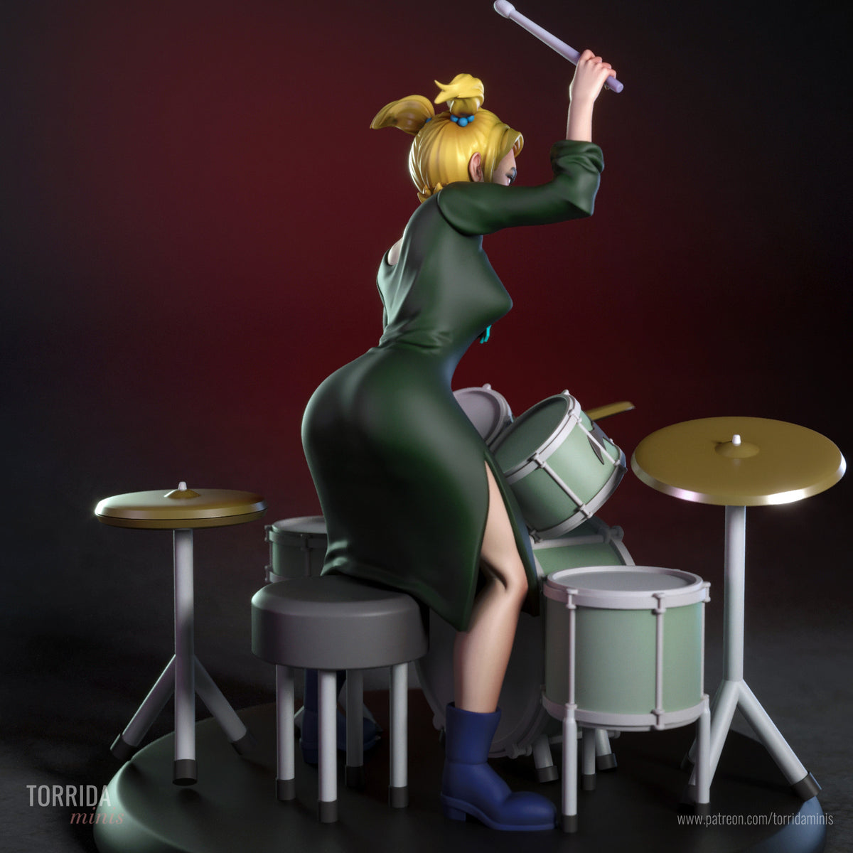 Dusk Sculpture (75mm to 500mm) - Unassembled/Unpainted/3D Print