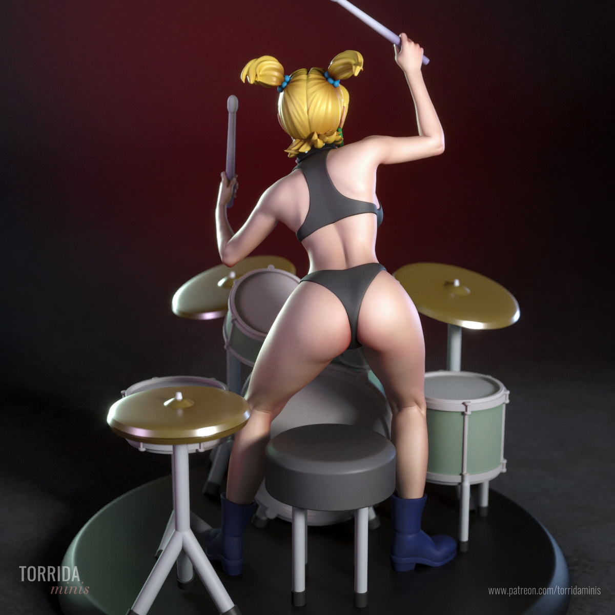 Dusk Sculpture (75mm to 500mm) - Unassembled/Unpainted/3D Print