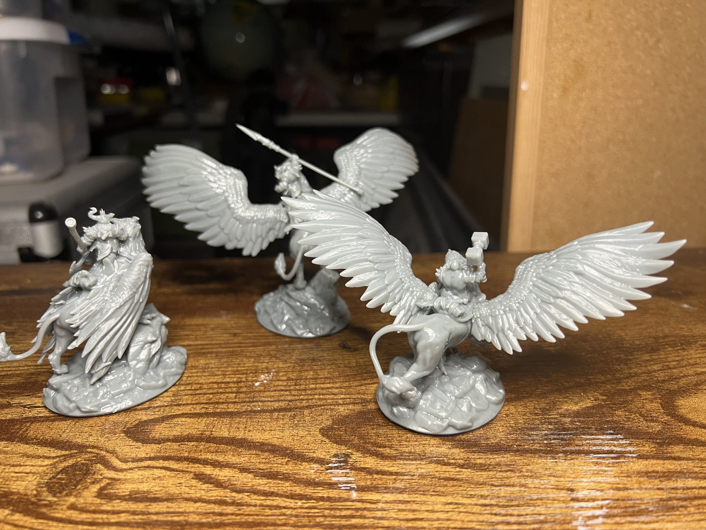 Dwarf Gryphon Rider - Dungeons and Dragons/The Lord of the Rings - by Master Forge - Tabletop RPG Miniature - Roleplaying 3D Printed Fantasy Mini