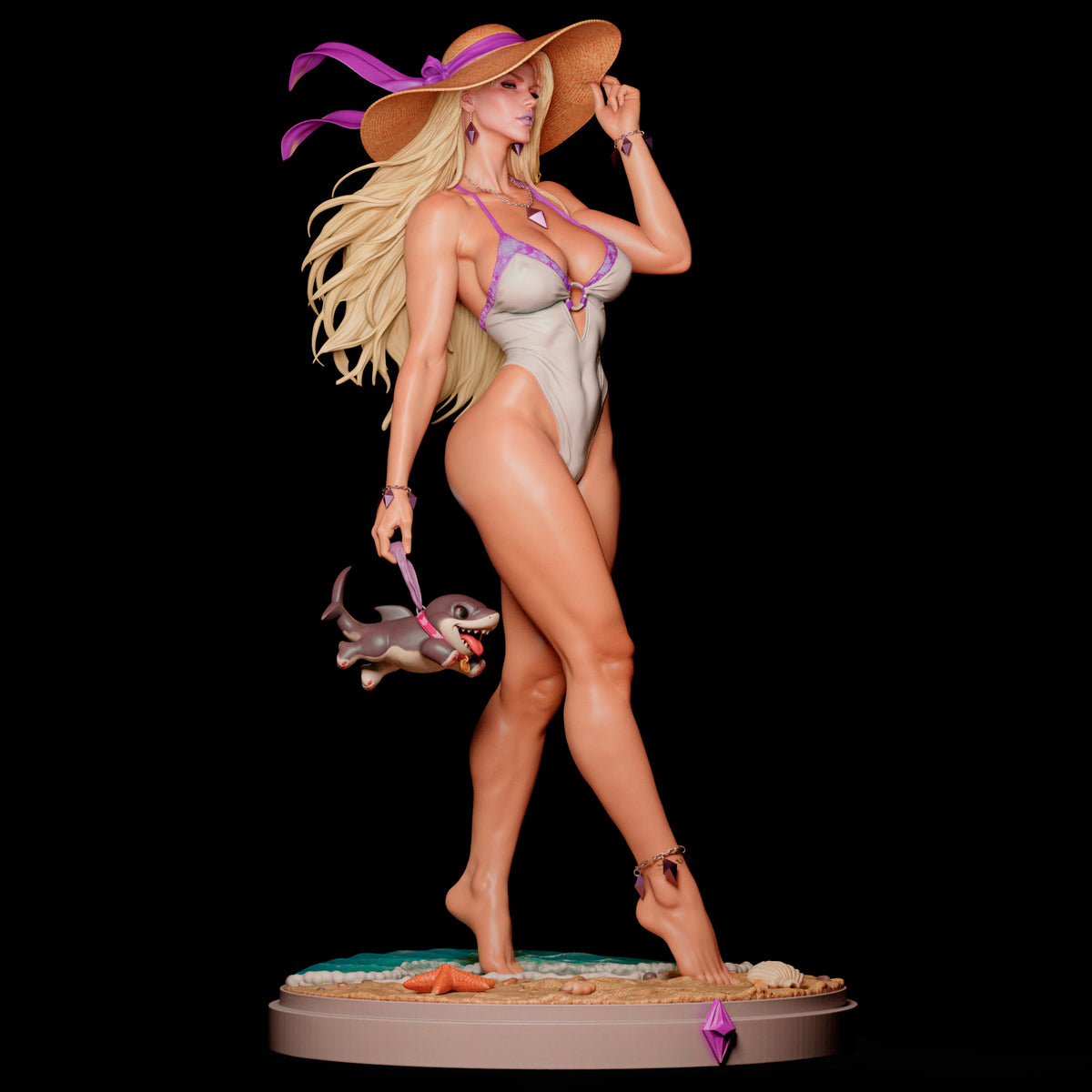 Emma Frost Summer Sculpture (75mm to 500mm) - Unassembled/Unpainted/3D Print