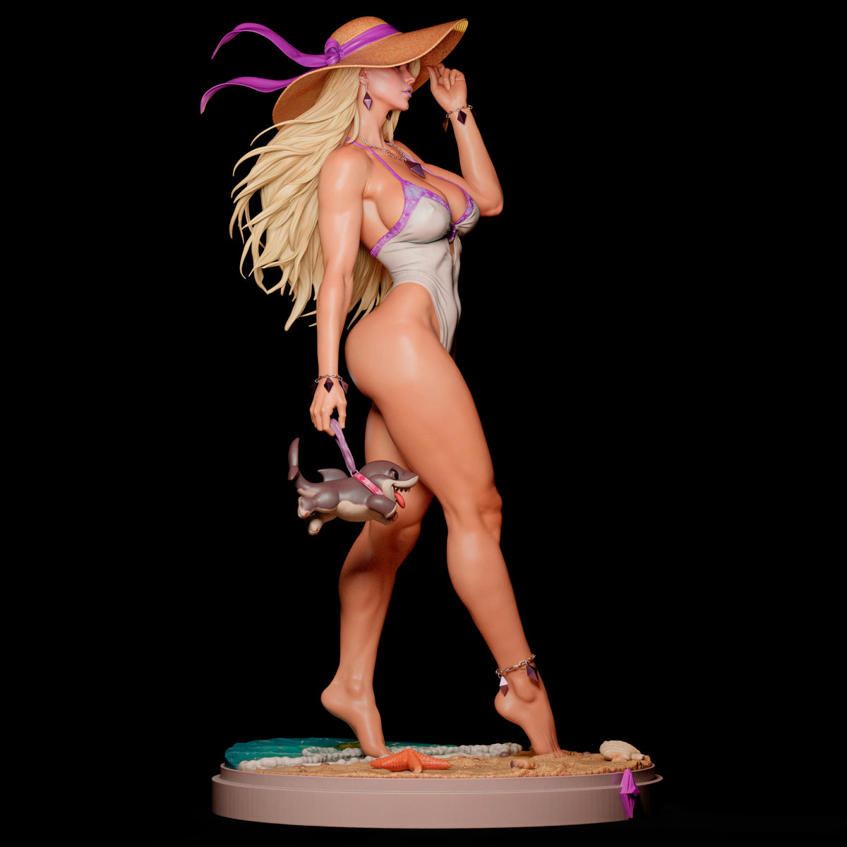 Emma Frost Summer Sculpture (75mm to 500mm) - Unassembled/Unpainted/3D Print