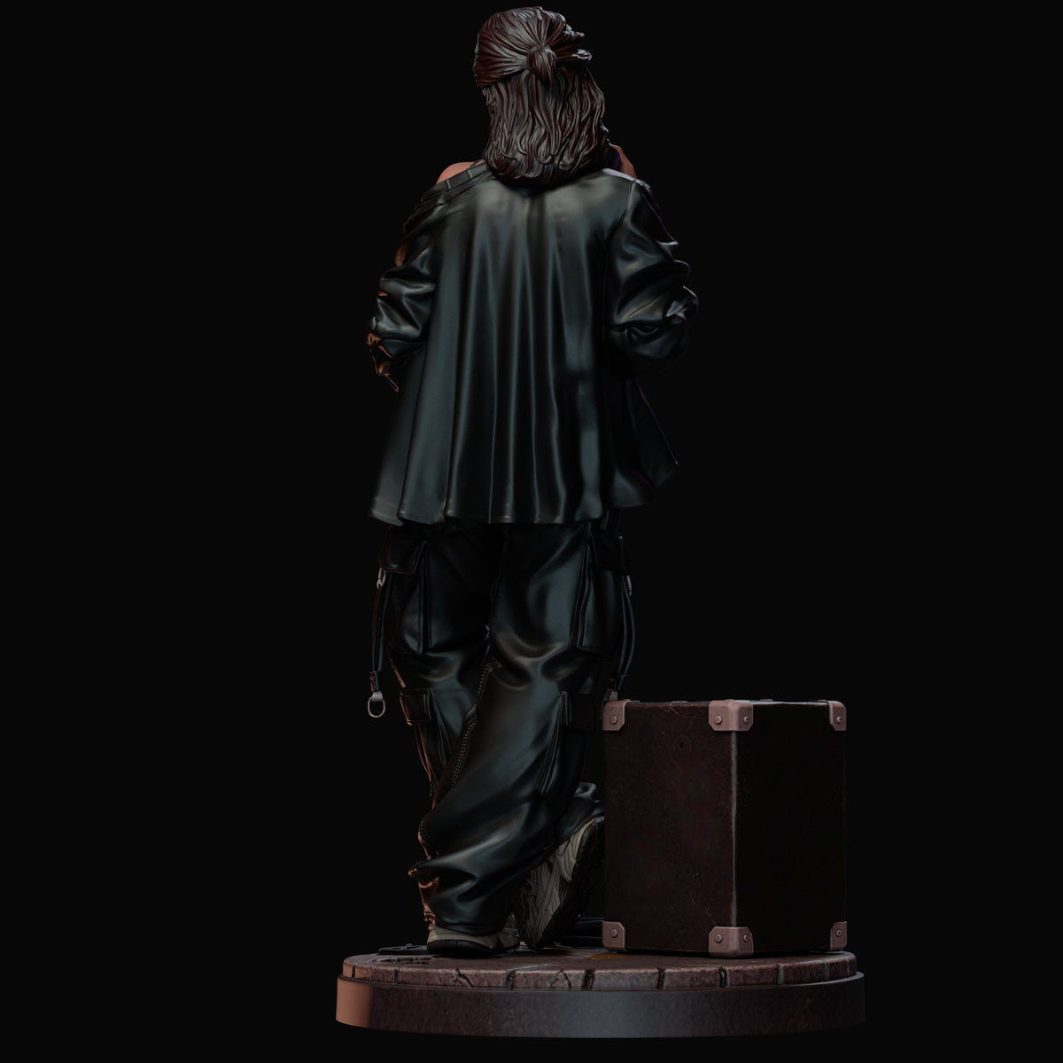 Ellie Sculpture (75mm to 500mm) - Unassembled/Unpainted/3D Print