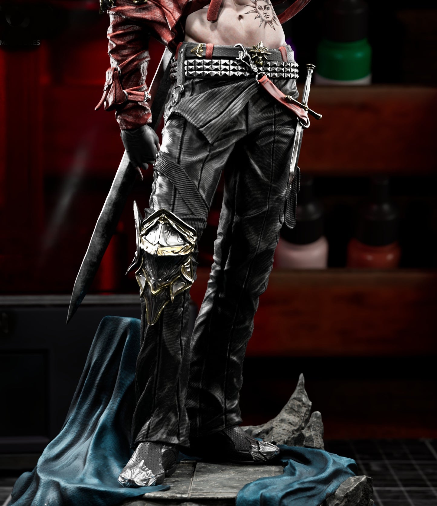 Elias Sculpture(75mm to 500mm) - Unassembled/Unpainted/3D Print